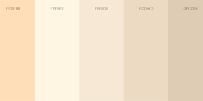 Soft Beige and Cream